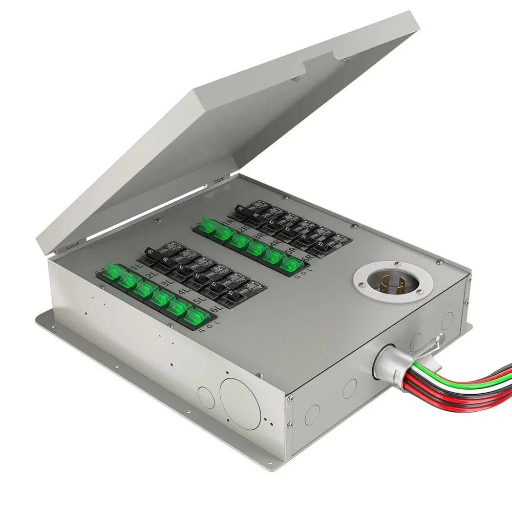 NATURE'S GENERATOR 12-CIRCUIT 120/240V 30A NON-AUTOMATIC POWER TRANSFER SWITCH