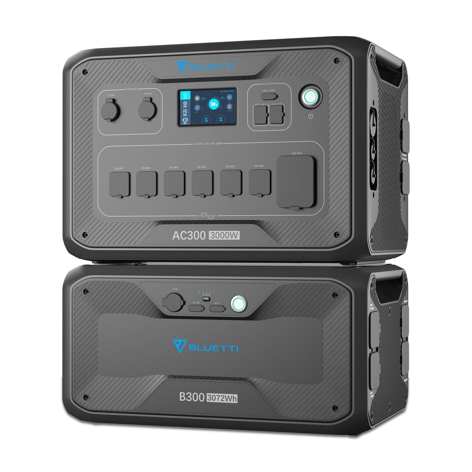 BLUETTI AC300 with B300 Extra Battery Home Battery Backup