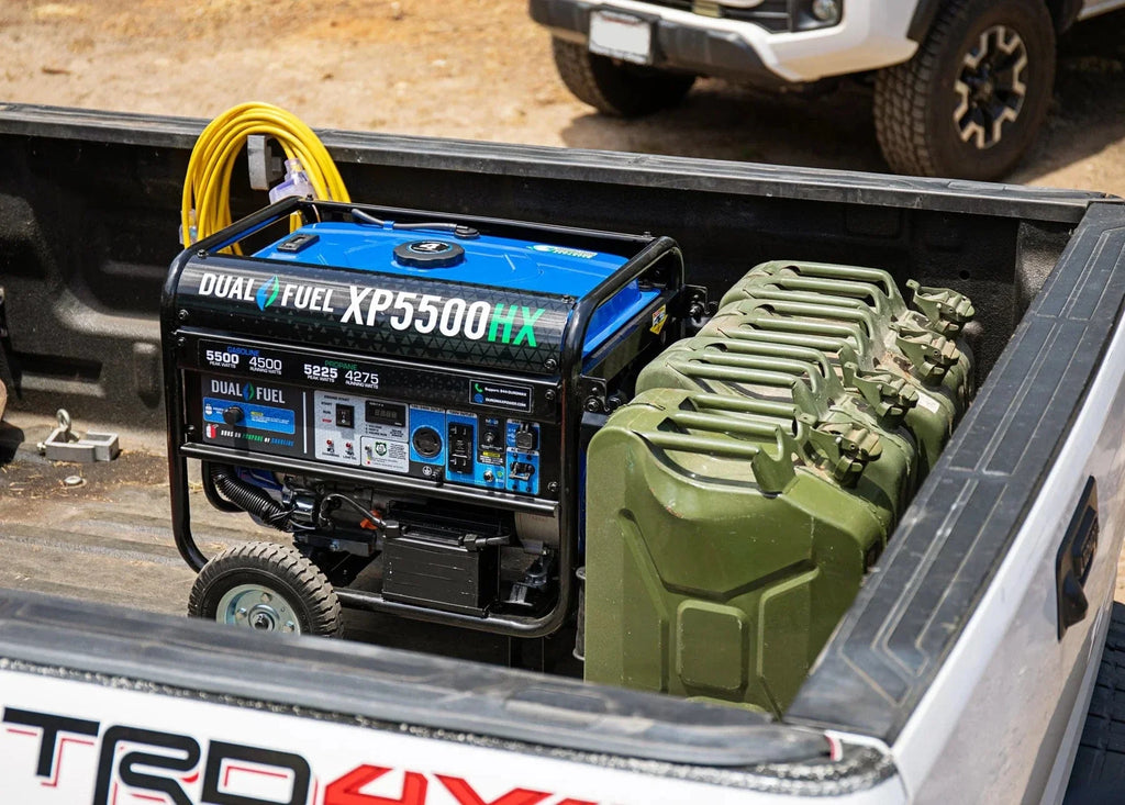 Duromax 5,500 Watt Dual Fuel Portable HX Generator w/ CO Alert