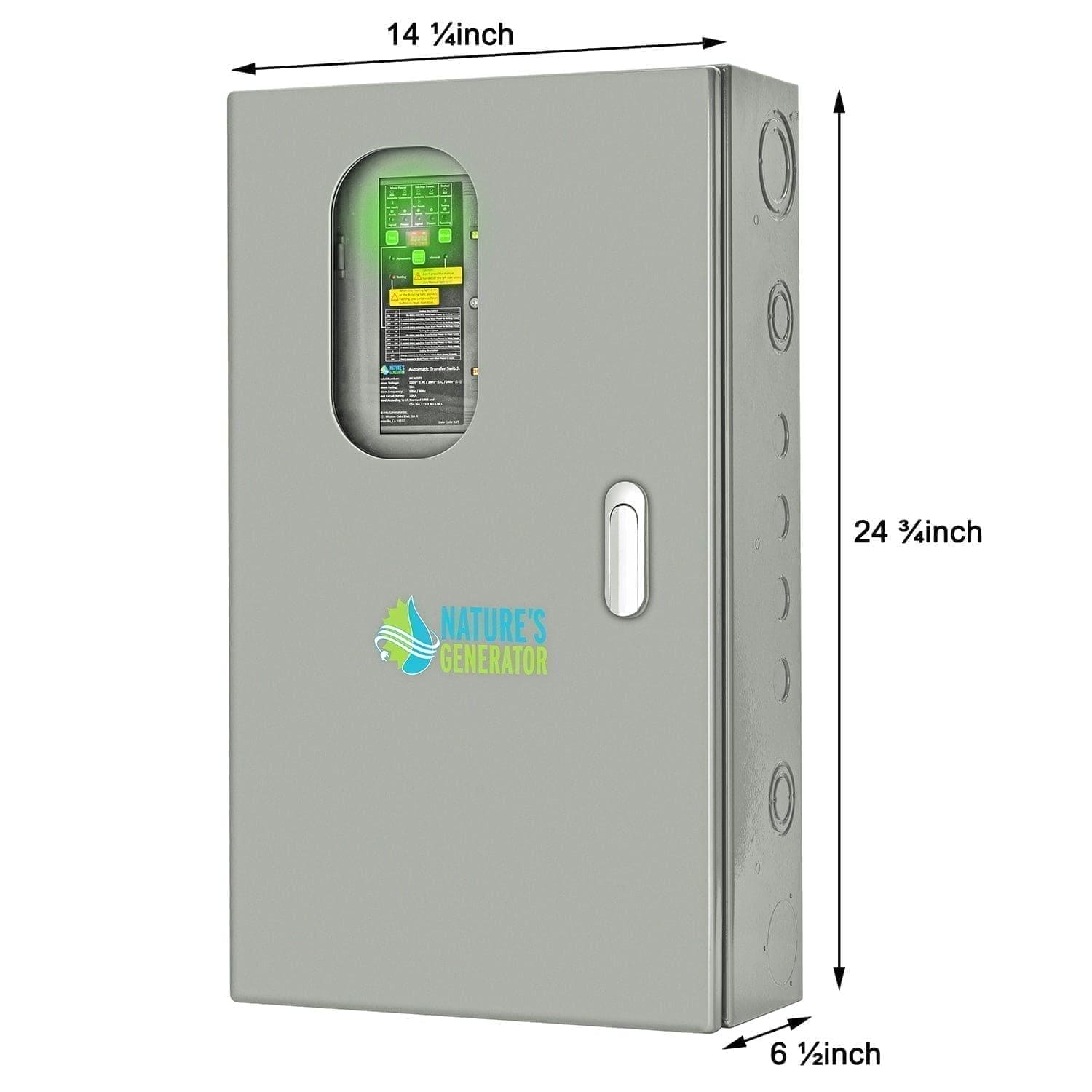Nature's Generator MyGrid 10K with Transfer Switch for House Battery Backup