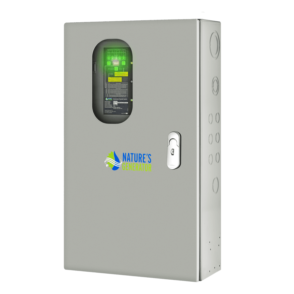 50A Automatic Transfer Switch for Solar & Home Backup Power (Up to 24 Circuits)