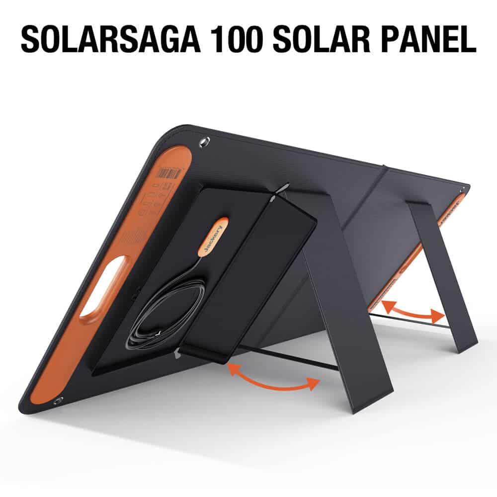Jackery Solar Generator 1000 (Jackery 1000 + 2 x SolarSaga 100W solar panels)
