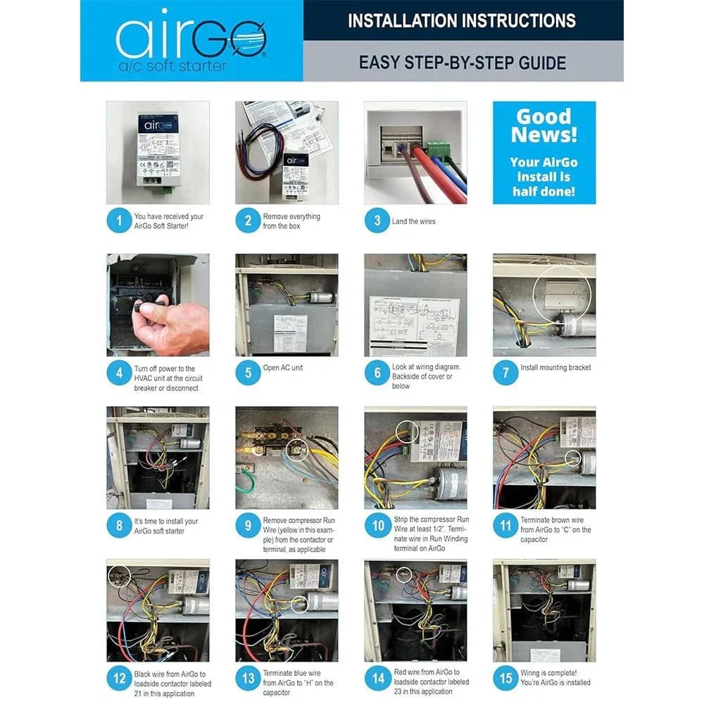 AGO-AirGo16-32A AC Soft Start | AirGo 16-32A Soft Starter
