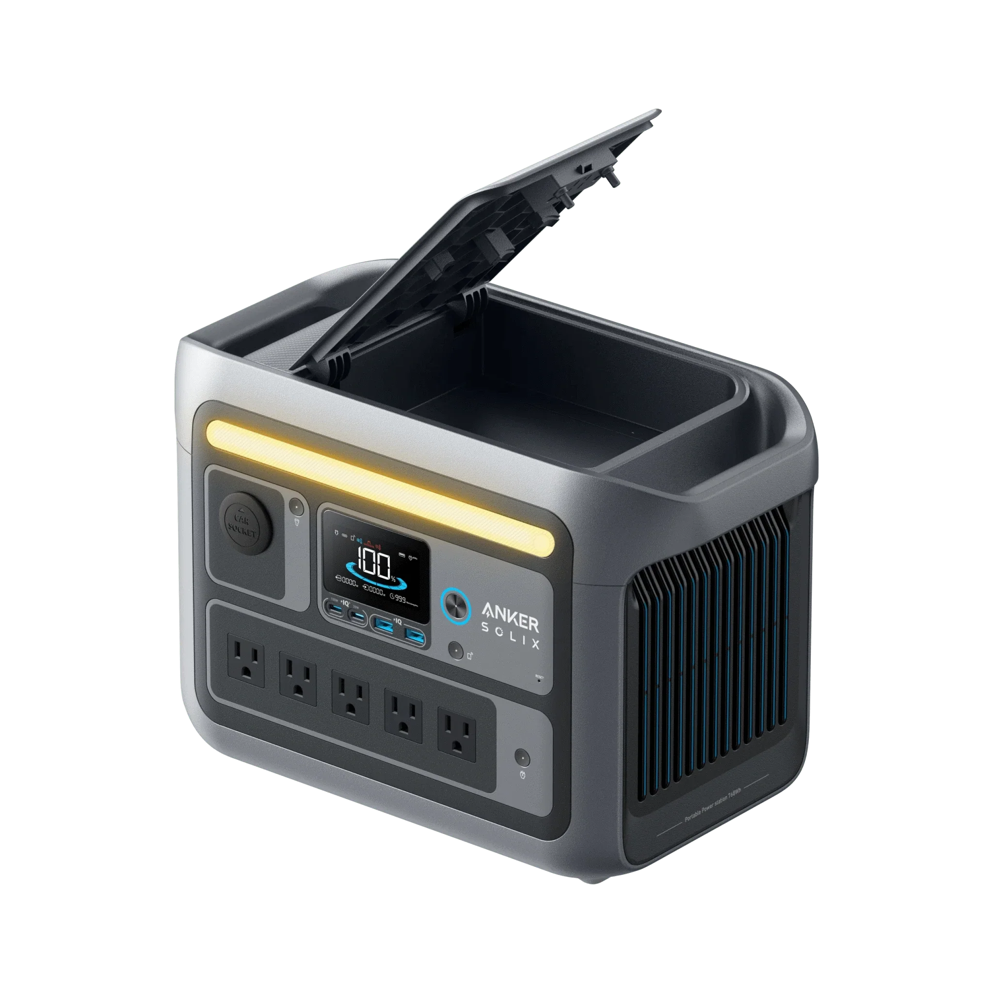 Anker SOLIX C800 Plus Portable Power Station 768Wh | 1200W