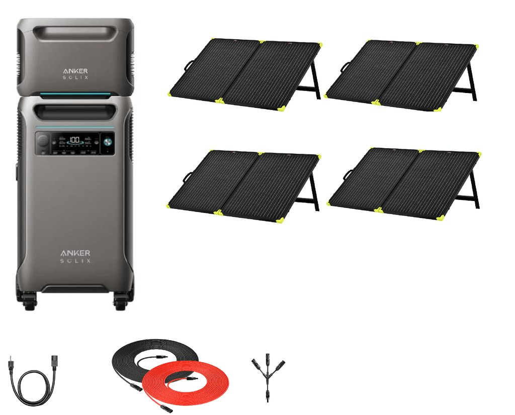 Anker F3800 + 200W Solar Panels