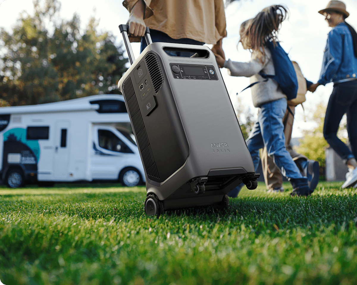Anker SOLIX F3800 6000W Solar Generator | 3.84kWh Expandable Home Backup Power