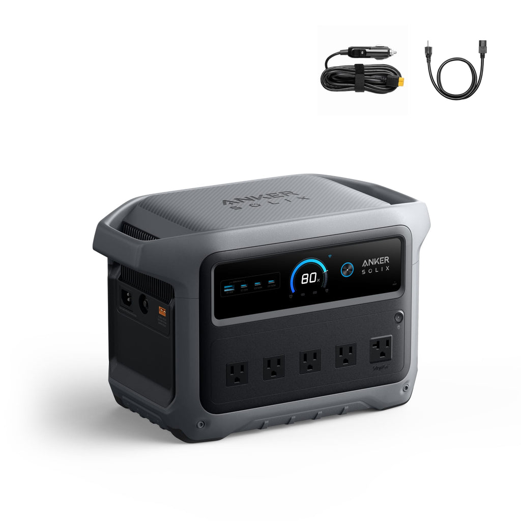 Anker SOLIX C1000 Gen2 2000W Portable Power Station – 1024Wh Fast-Charging Backup Power