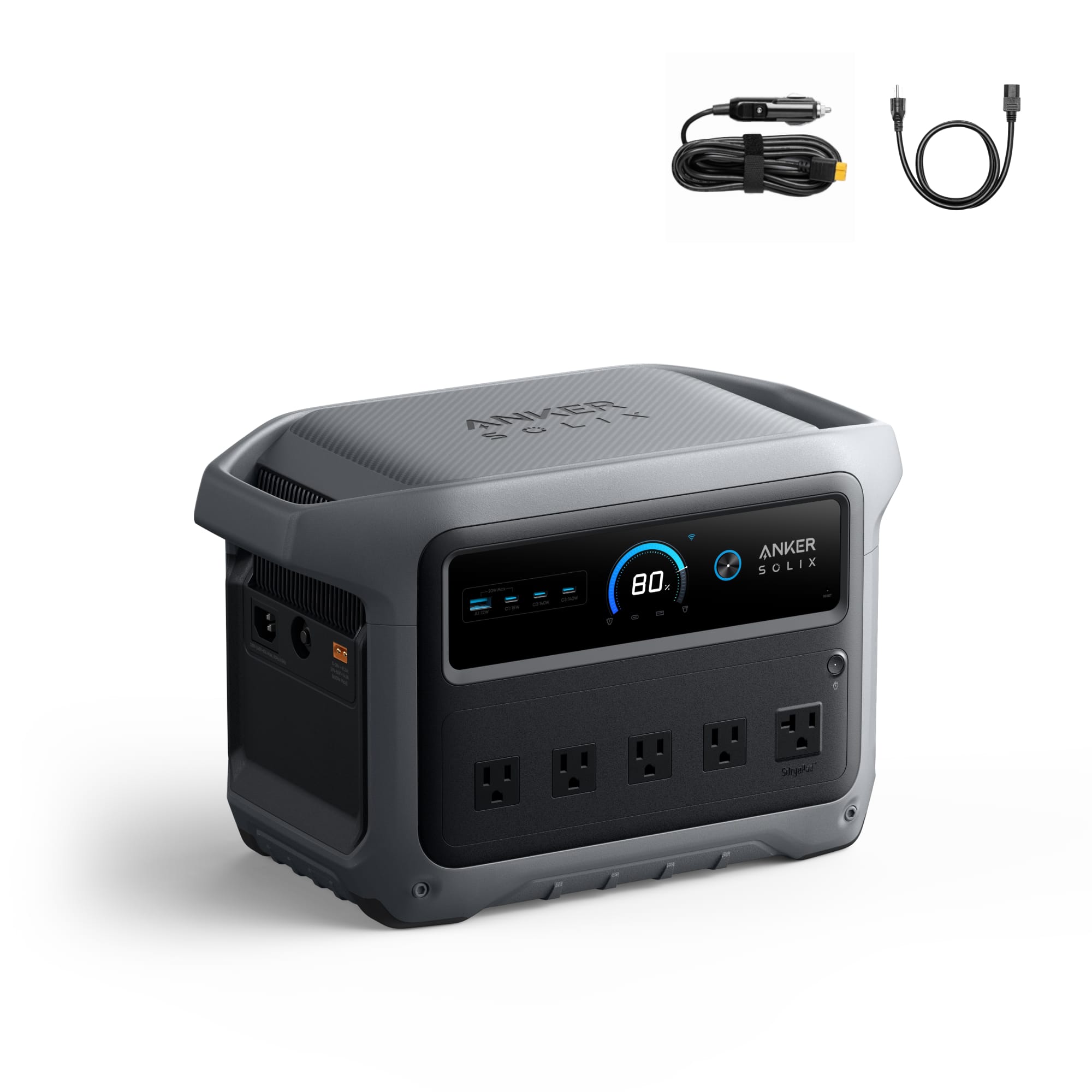 Anker SOLIX C1000 Gen2 2000W Portable Power Station – 1024Wh Fast-Charging Backup Power