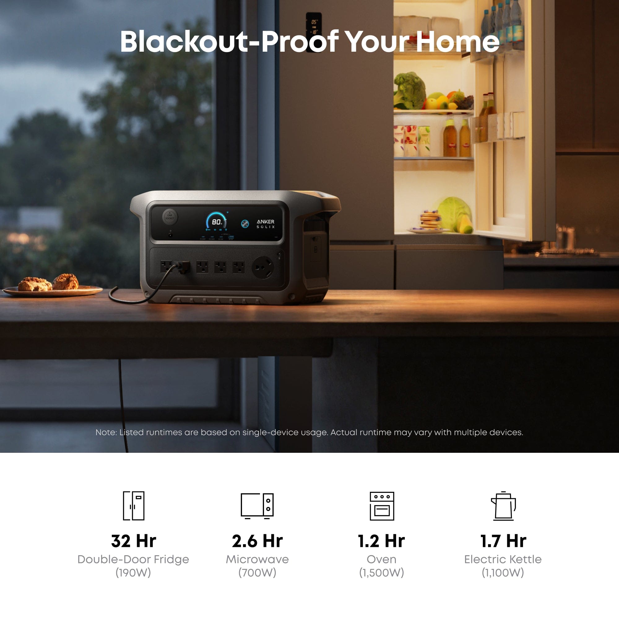 Anker SOLIX C2000 Gen 2 Portable Power Station