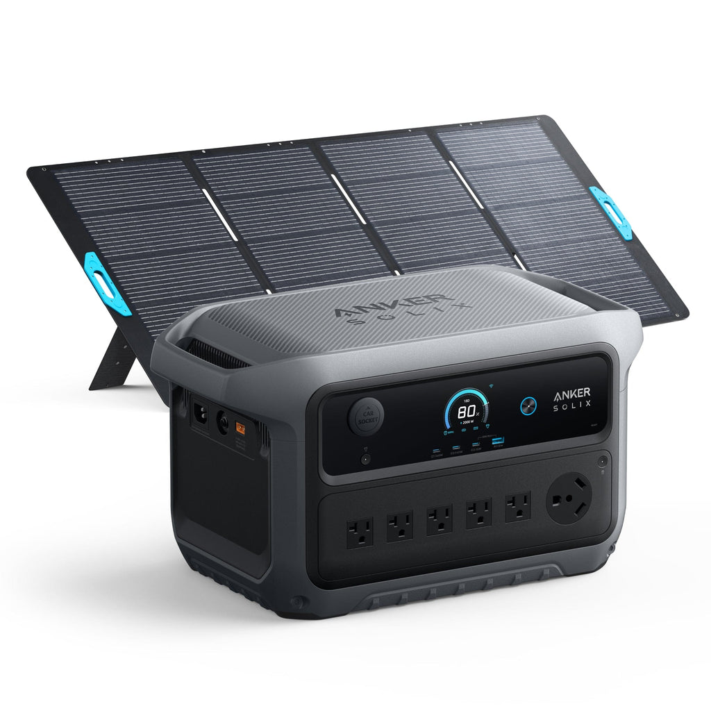 Anker C2000 Gen 2 Combo Packages | Solar, Expansion & Car Charger Bundles