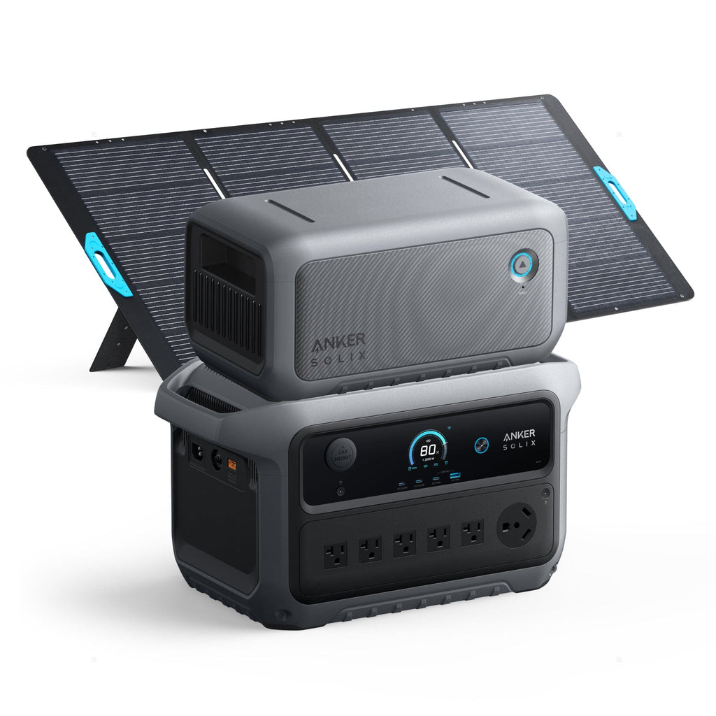Anker C2000 Gen 2 Combo Packages | Solar, Expansion & Car Charger Bundles