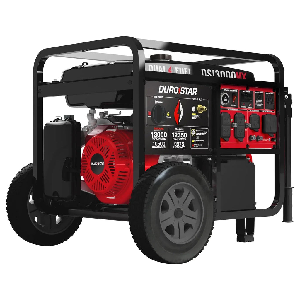 DuroStar DS13000MX 13,000W Dual Fuel Generator w/ CO Alert – AllProGenerators