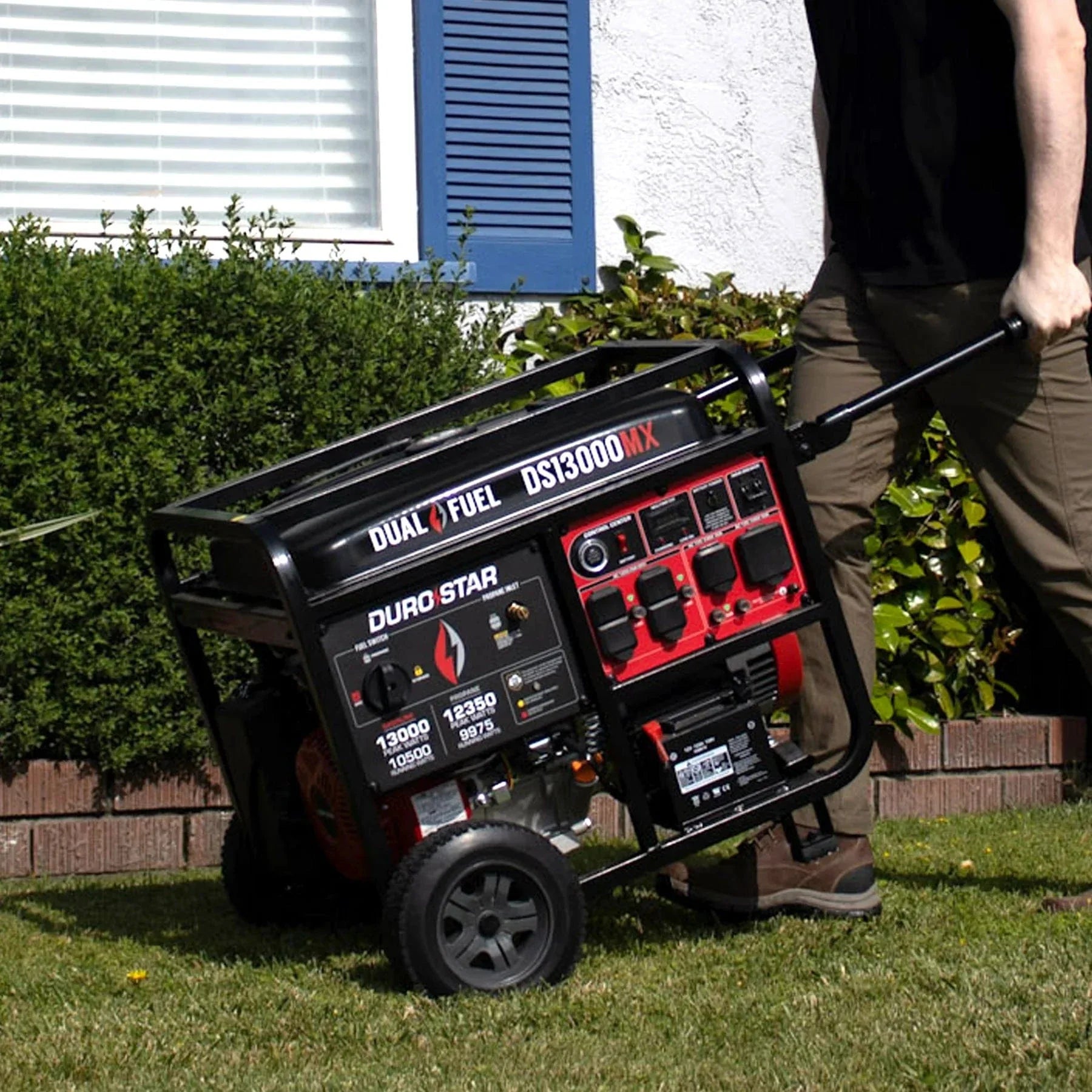 DuroStar DS13000MX 13,000W Dual Fuel Generator w/ CO Alert – AllProGenerators