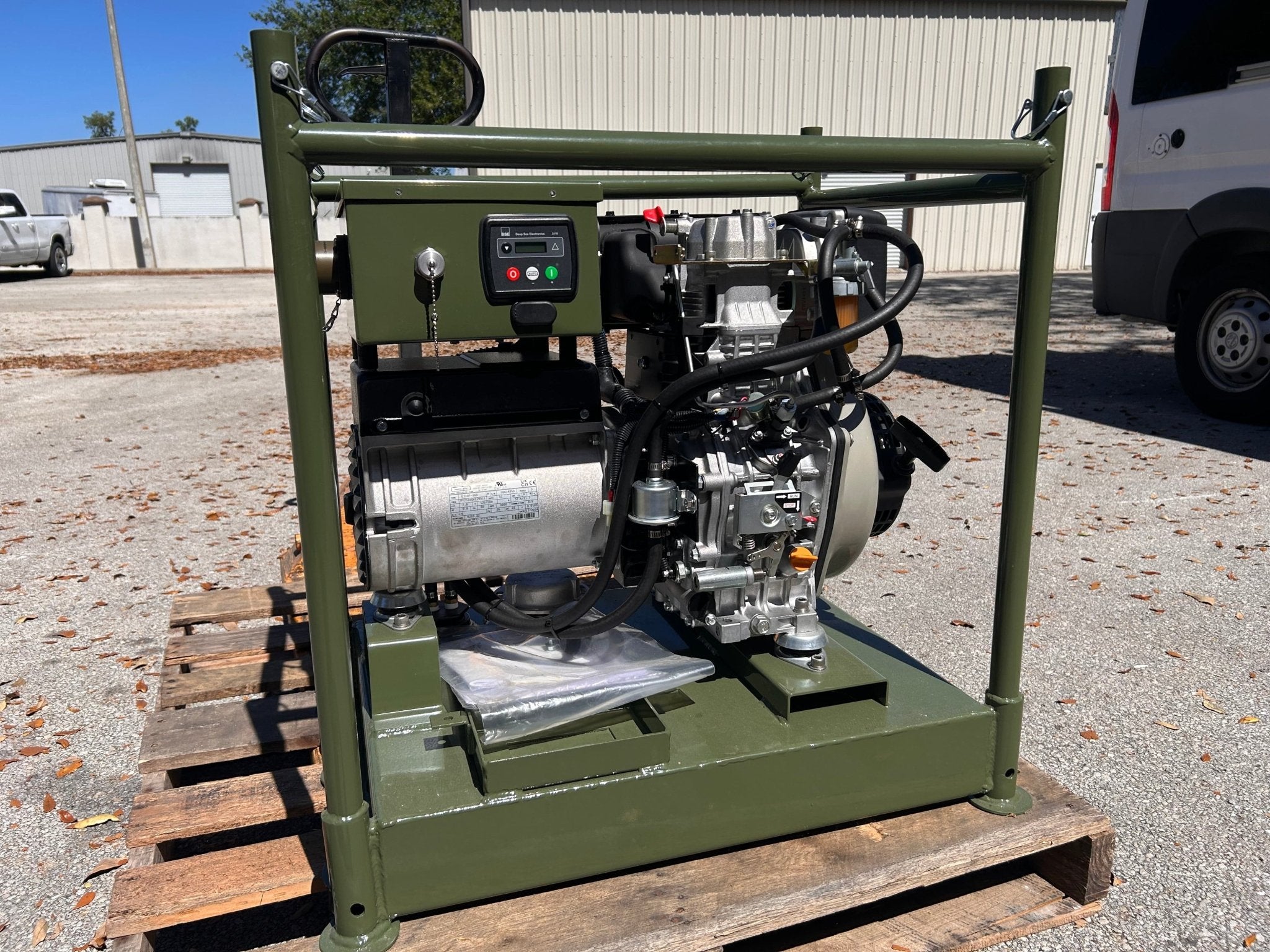 5kW Yanmar Diesel Generator – MEC5 Maspower 3 Phase Industrial
