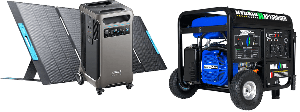 Ultimate Emergency Generator Kit – Duromax + Anker + Solar