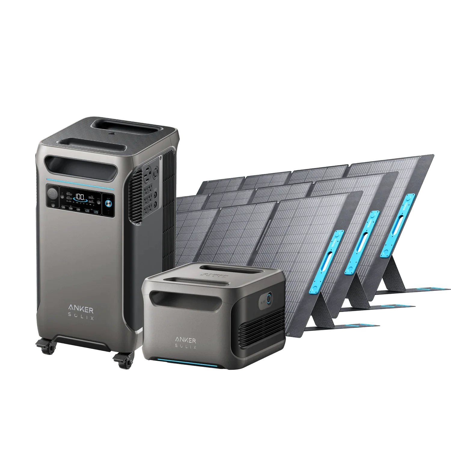 Anker SOLIX F3800 6000W Solar Generator | 3.84kWh Expandable Home Backup Power
