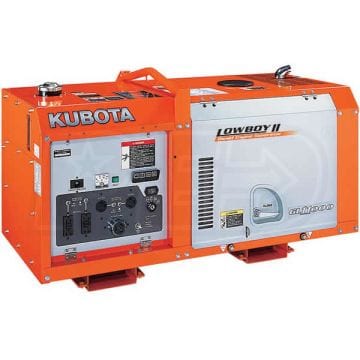 Kubota GL11000  11000 Watt Lowboy II Series Industrial Diesel Generator