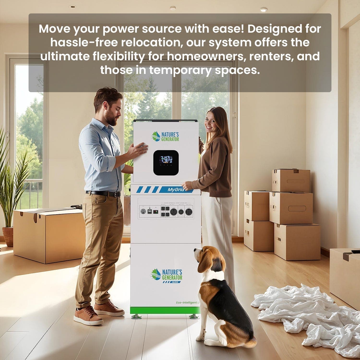 Nature's Generator MyGrid 10K Solar Generator for Home