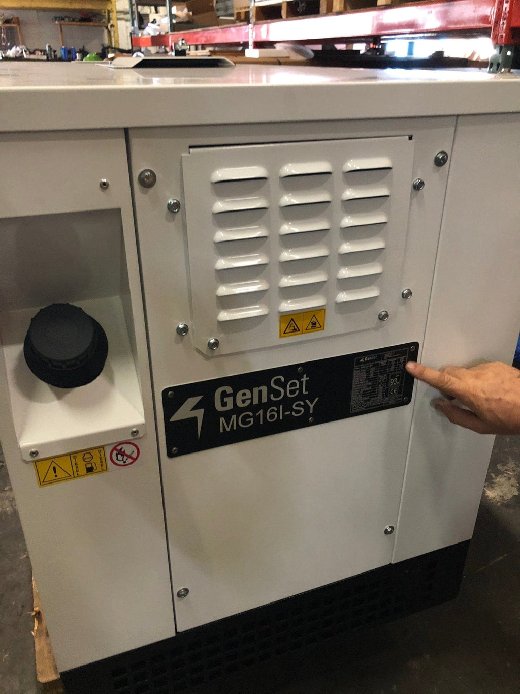 GENSET 13,600 WATT DIESEL GENERATOR - MG 16 I-SY