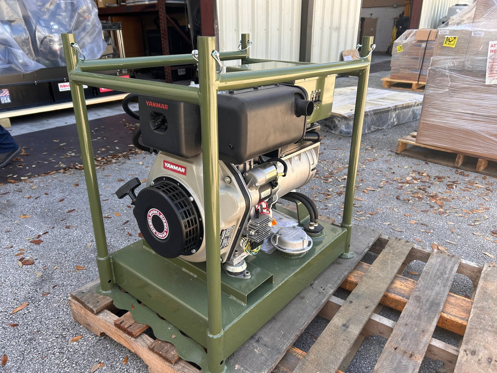5kW Yanmar Diesel Generator – MEC5 Maspower 3 Phase Industrial