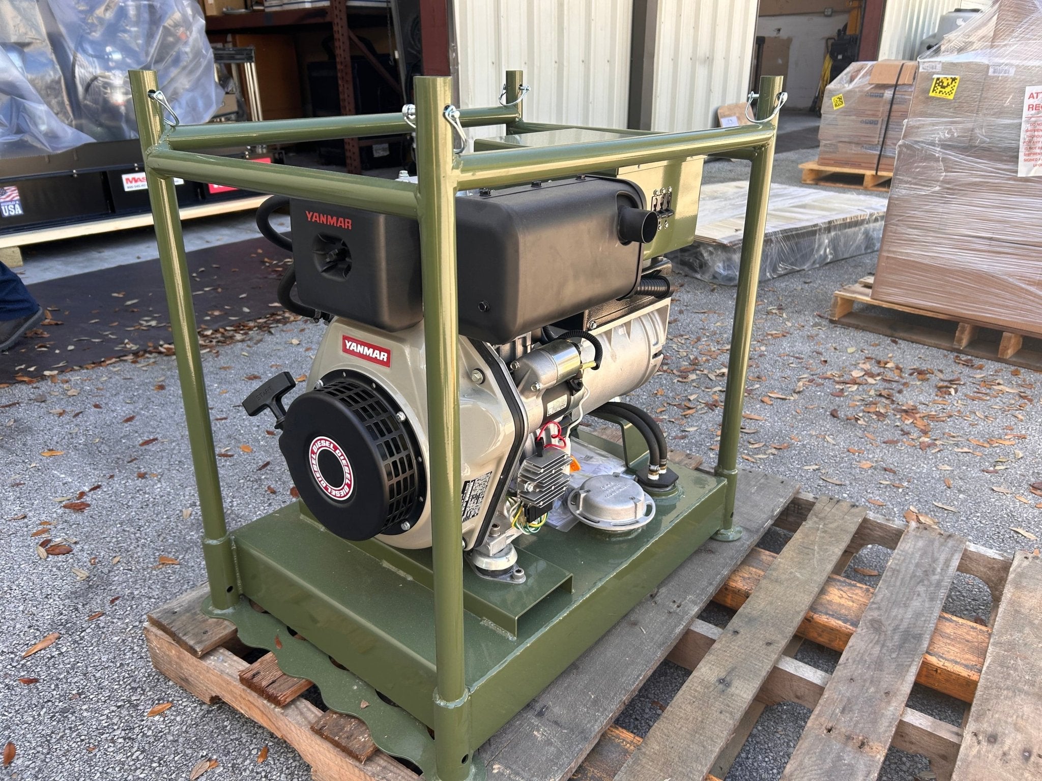 5kW Yanmar Diesel Generator – MEC5 Maspower 3 Phase Industrial