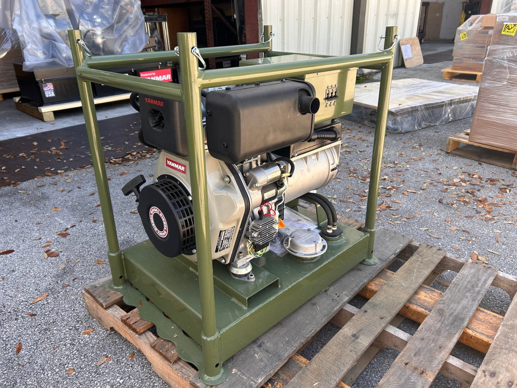 5kW Yanmar Diesel Generator – MEC5 Maspower 3 Phase Industrial