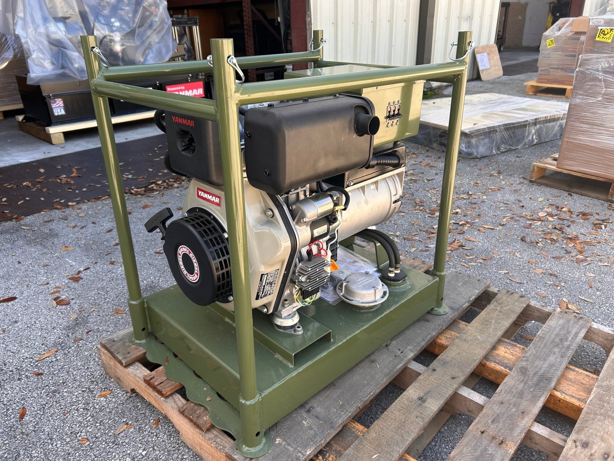 5kW Yanmar Diesel Generator – MEC5 Maspower 3 Phase Industrial