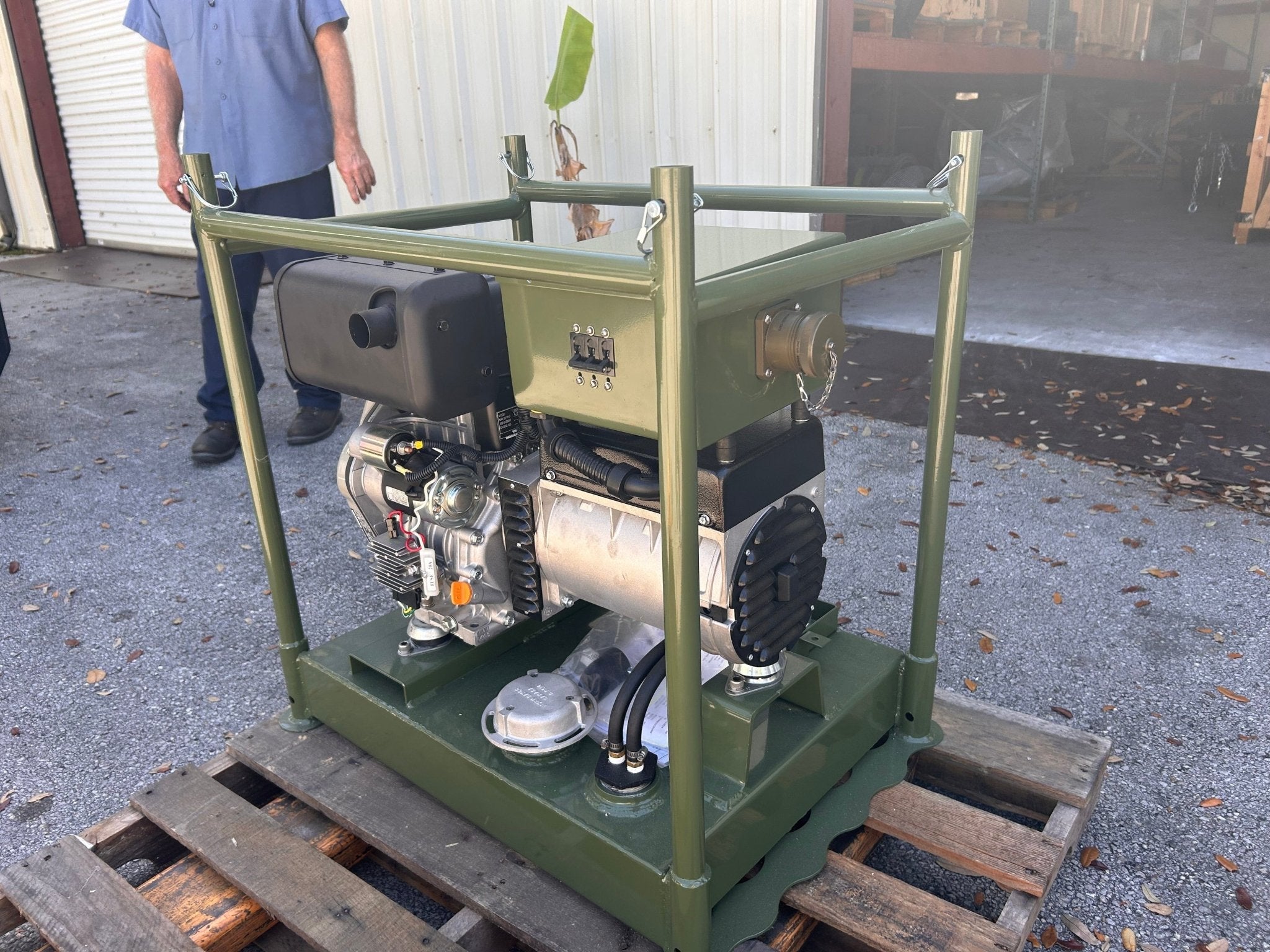 5kW Yanmar Diesel Generator – MEC5 Maspower 3 Phase Industrial