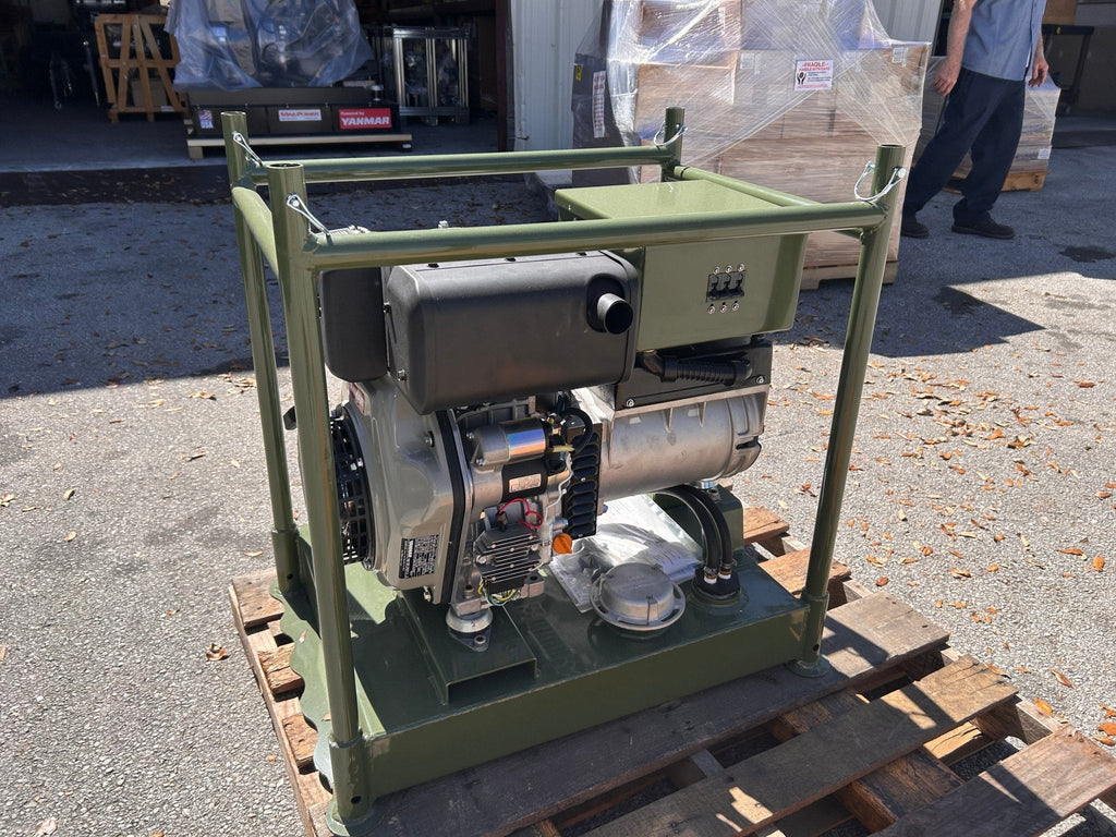 5kW Yanmar Diesel Generator – MEC5 Maspower 3 Phase Industrial