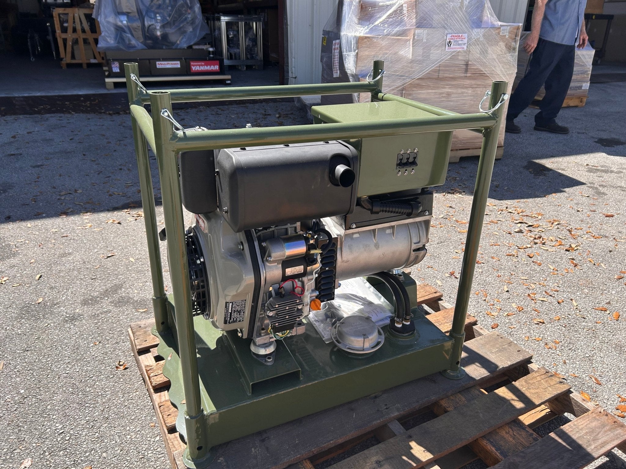 5kW Yanmar Diesel Generator – MEC5 Maspower 3 Phase Industrial