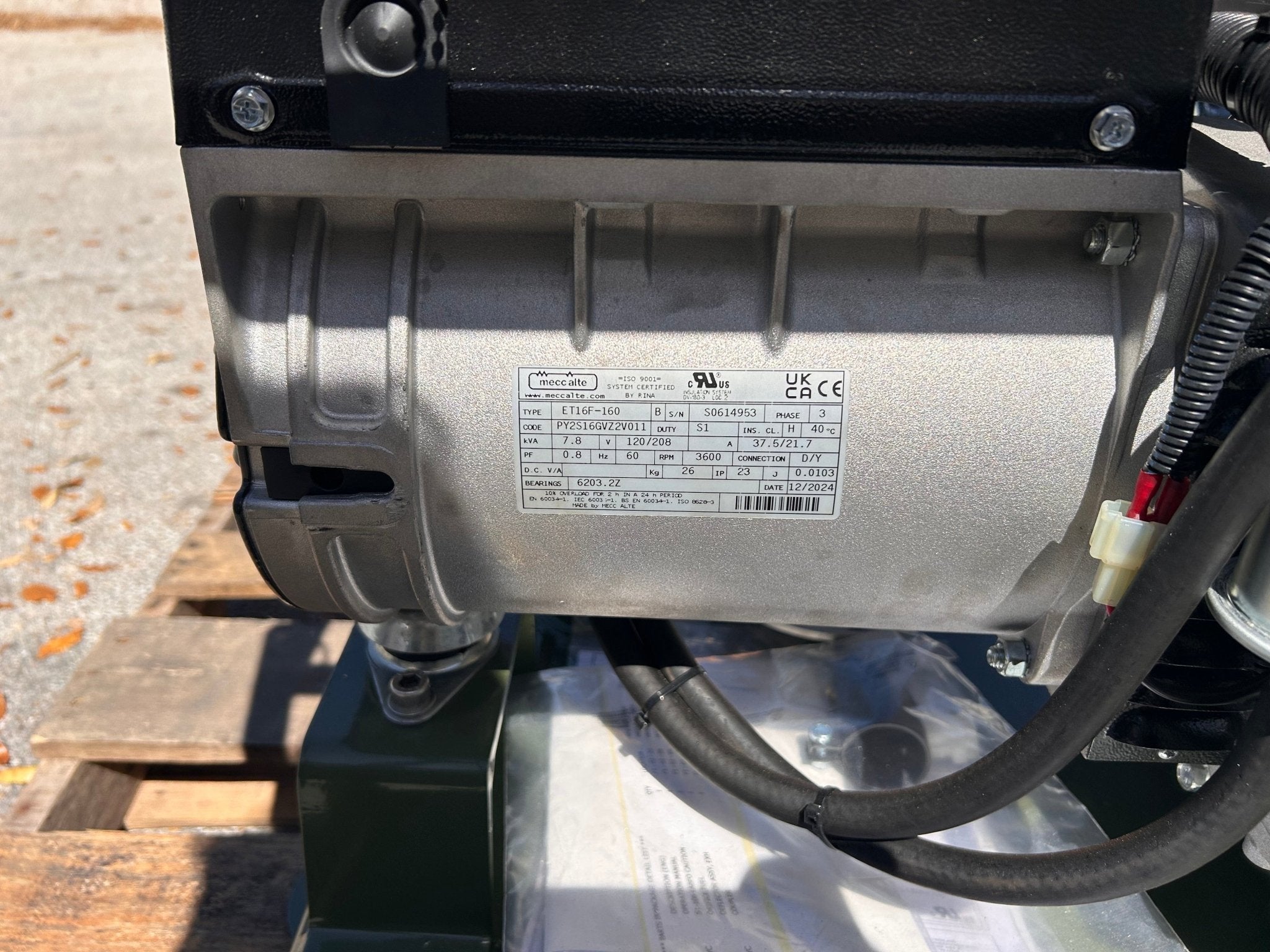 5kW Yanmar Diesel Generator – MEC5 Maspower 3 Phase Industrial