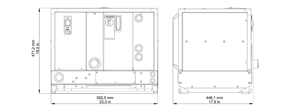 MASE IS 4.06i - 4 KW Marine Generator
