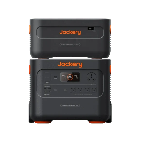 Jackery E2000 Plus – Expandable Solar Generator (2,042Wh Capacity)