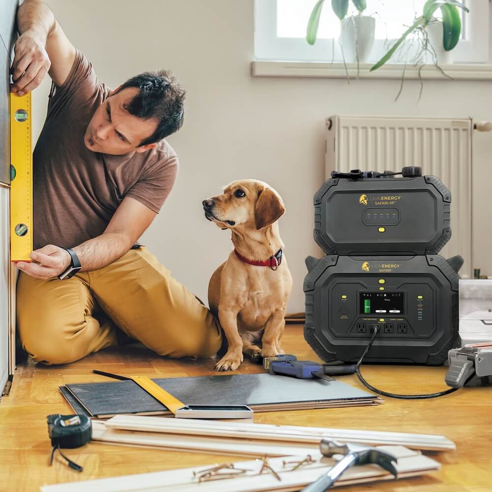 LION ENERGY SAFARI – Solar Generator | Portable Lithium Power Station