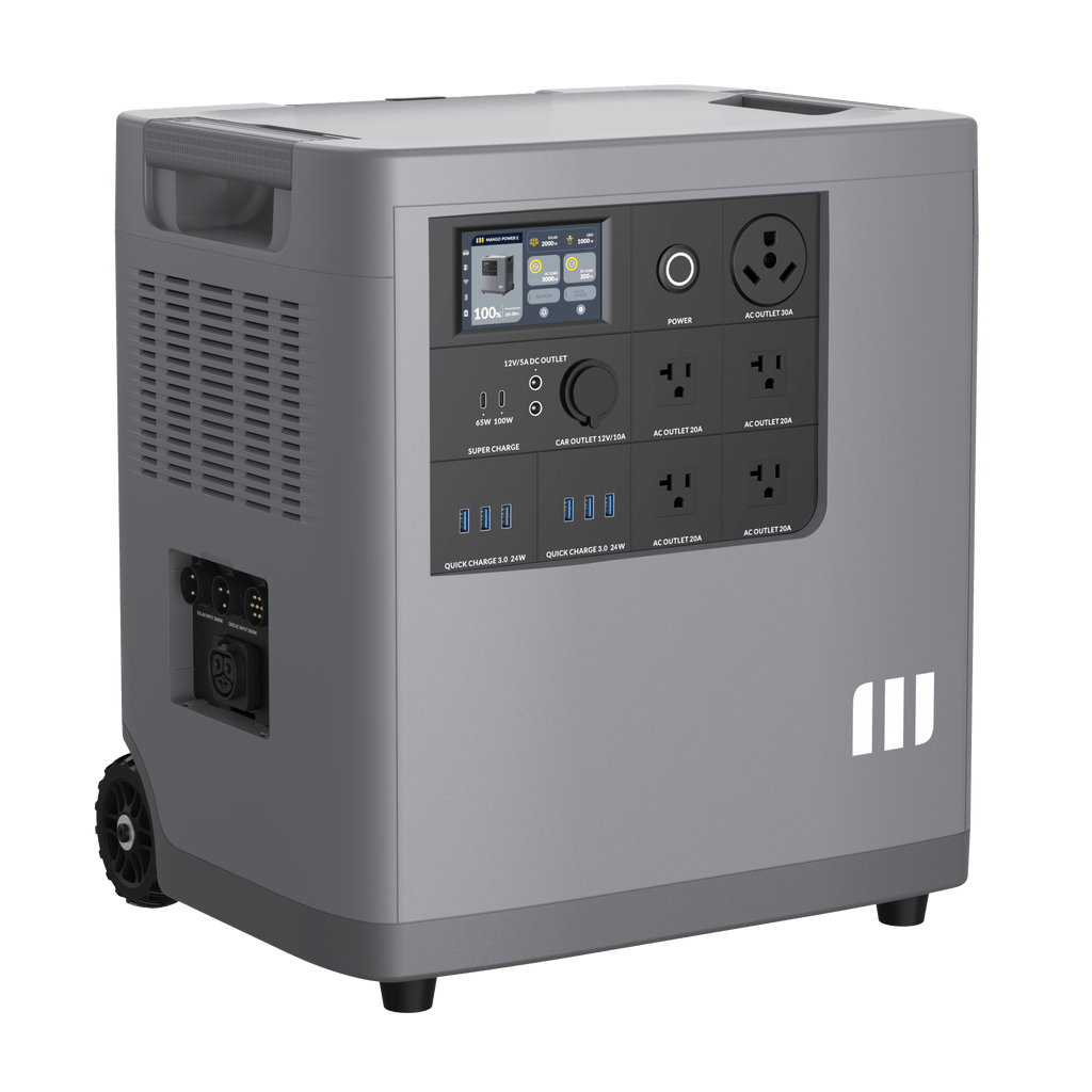 Mango Power E Portable Power Station- Solar Generator Kit