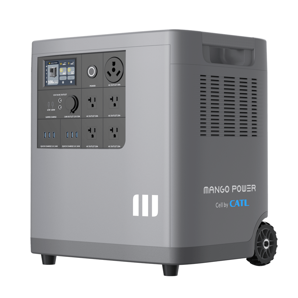 Mango Power E Portable Power Station- Solar Generator Kit