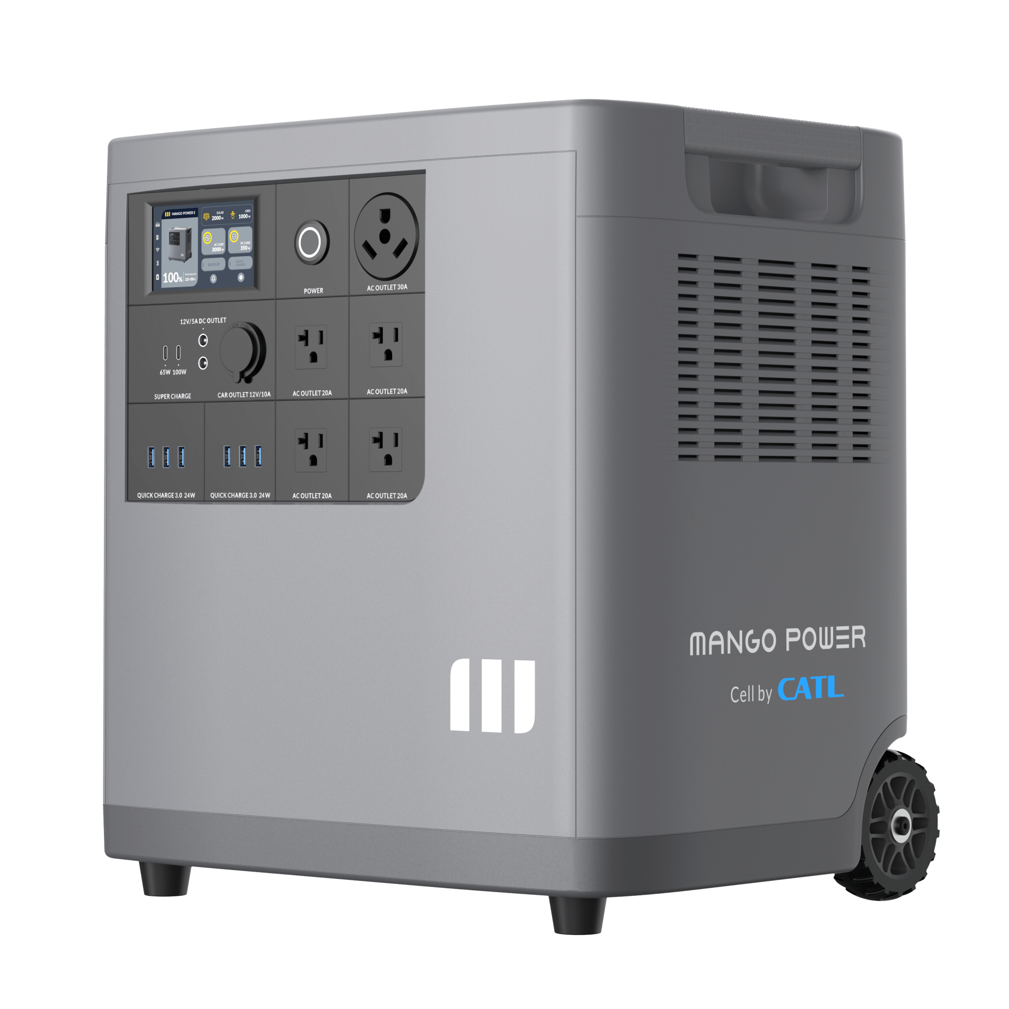 Mango Power E Portable Power Station- Solar Generator Kit