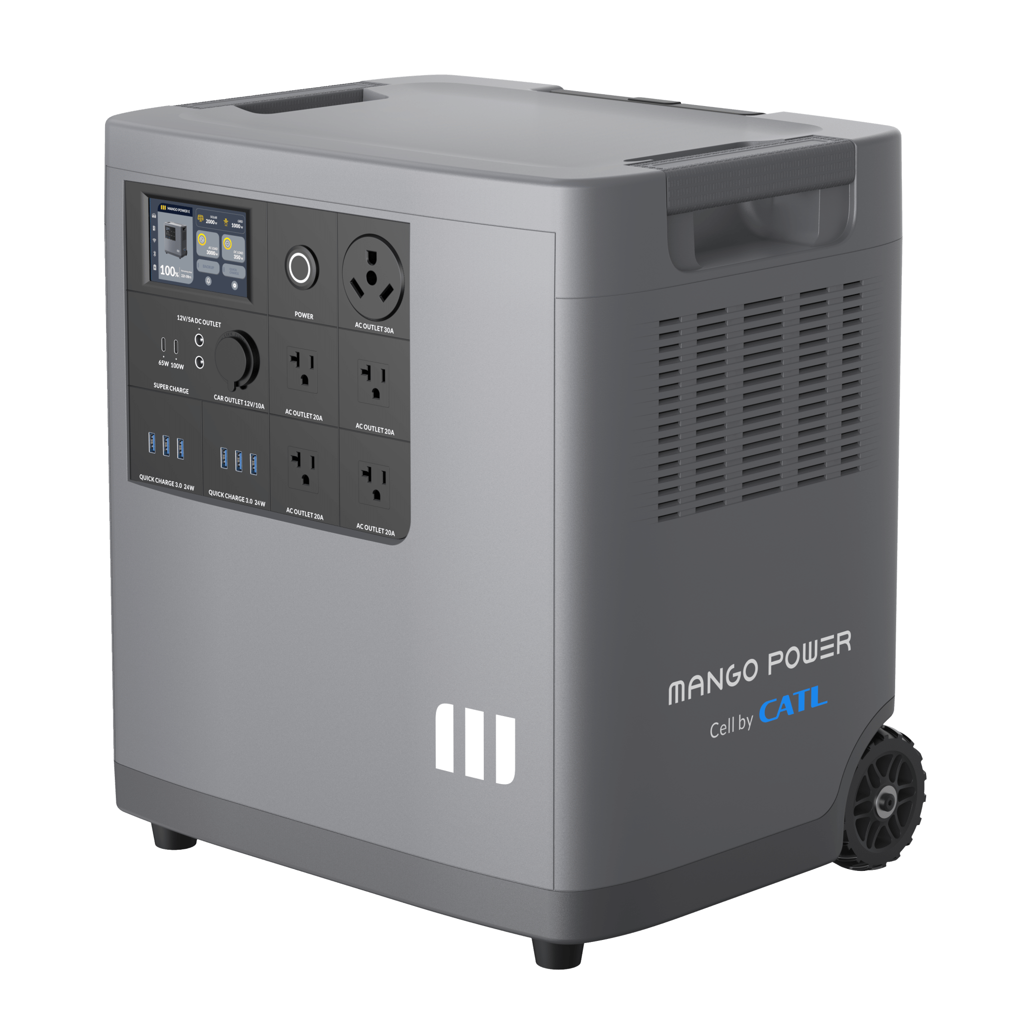 Mango Power E Portable Power Station- Solar Generator Kit