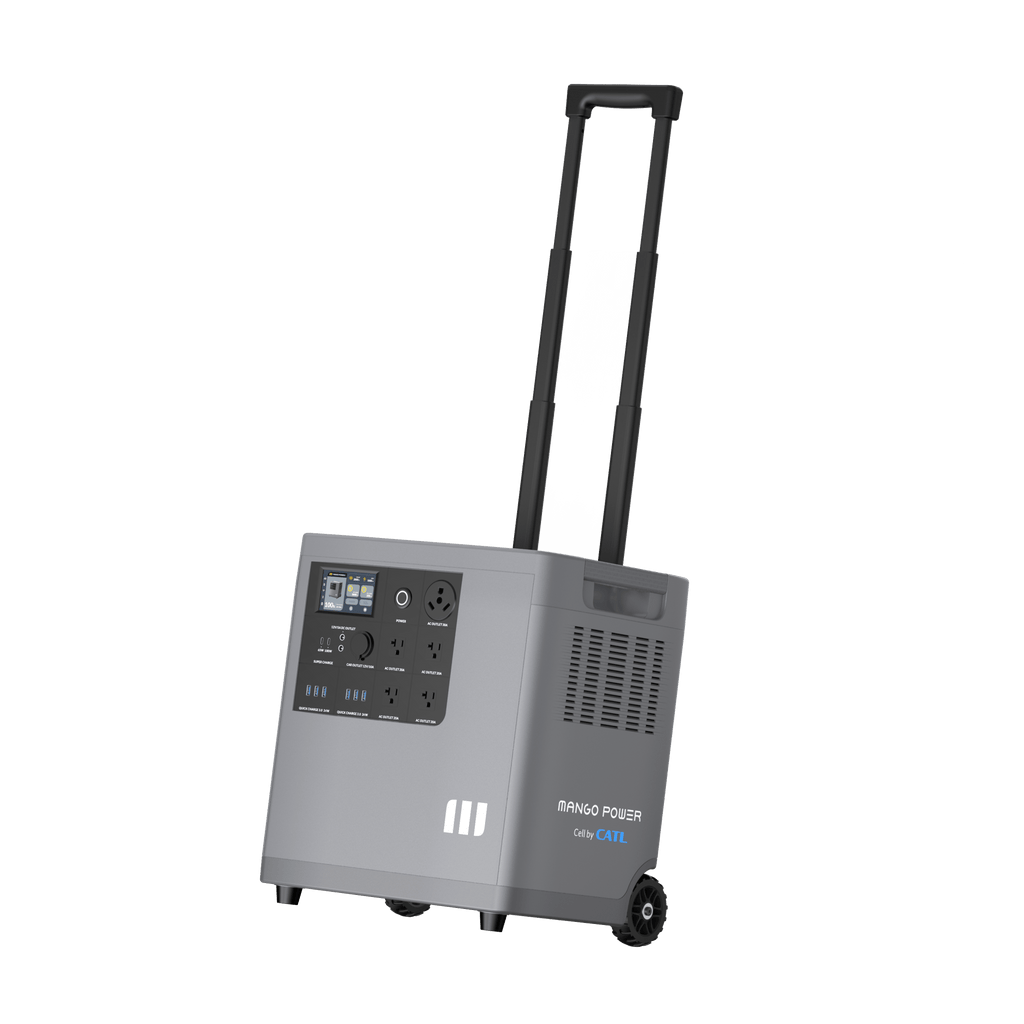 Mango Power E Portable Power Station- Solar Generator Kit