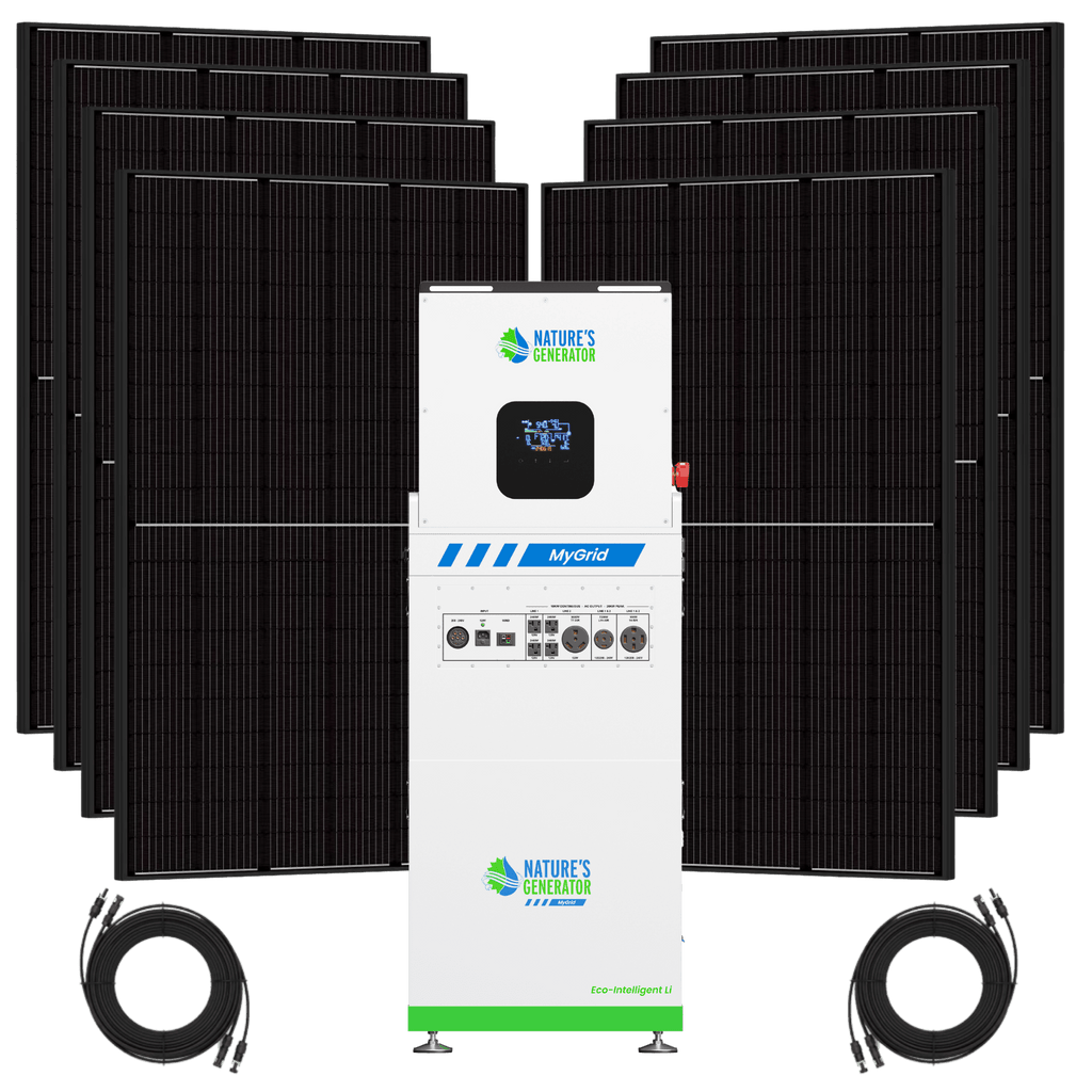 Nature's Generator MyGrid 10K Solar Generator for Home