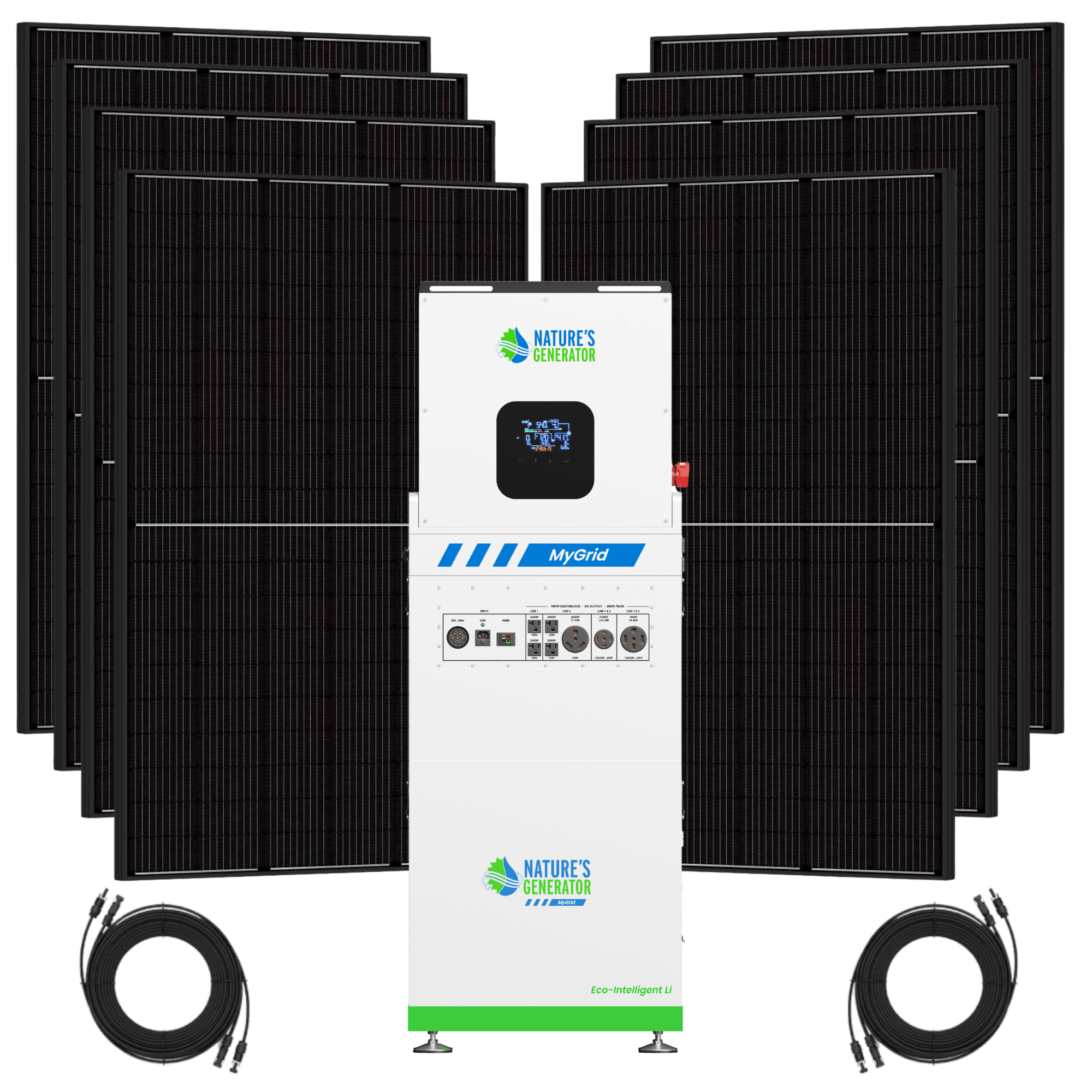 Nature's Generator MyGrid 10K Solar Generator for Home