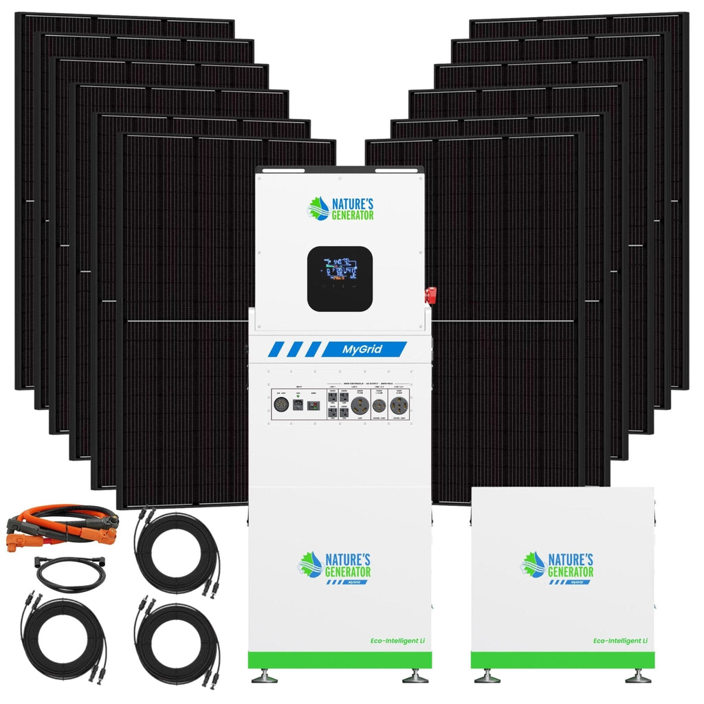 Nature's Generator MyGrid 10K Solar Generator for Home