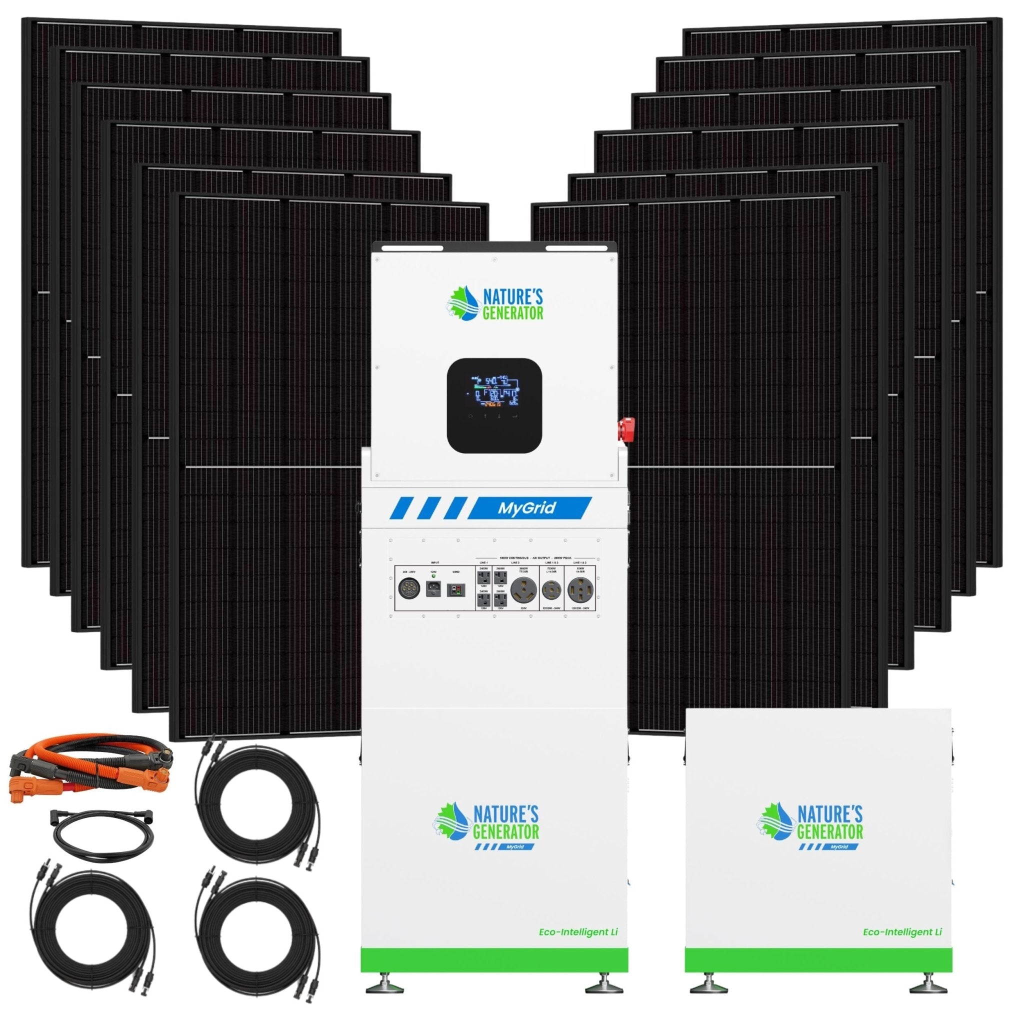 Nature's Generator MyGrid 10K Solar Generator for Home