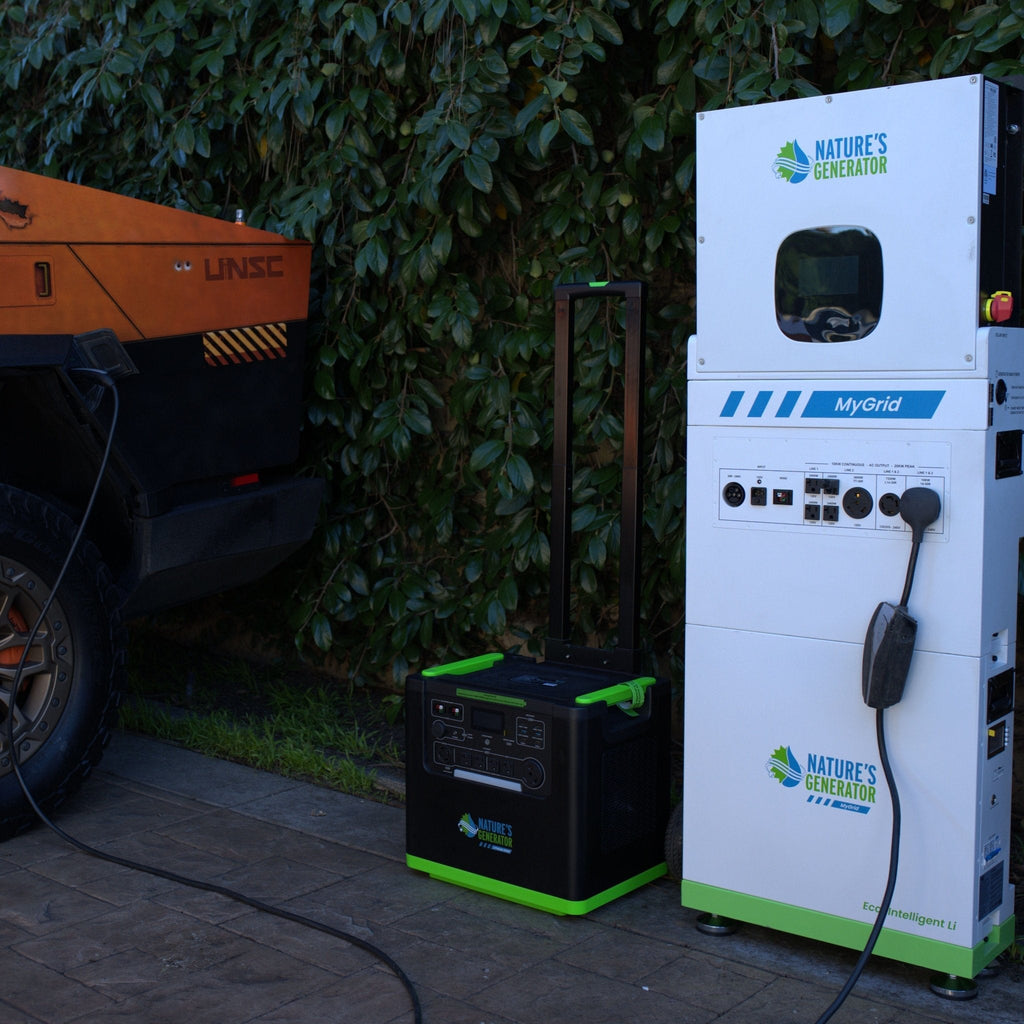 Nature's Generator MyGrid 10K with Transfer Switch for House Battery Backup