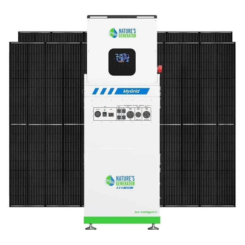 Nature's Generator MyGrid 10K With Solar Panels