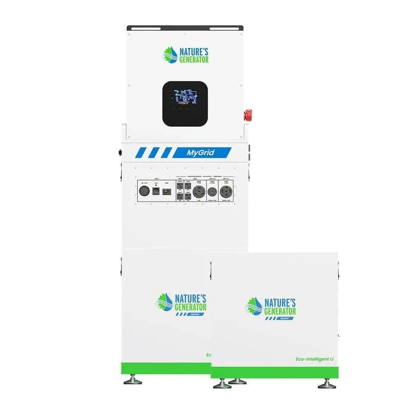 Nature's Generator MyGrid 10K With Solar Panels