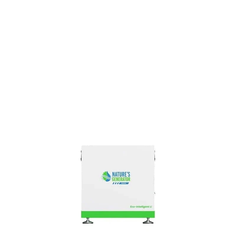 Nature's Generator MyGrid 10K With Panels and wind Turbine