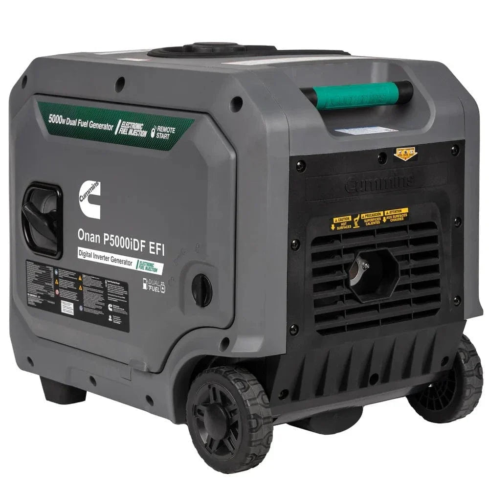 Cummins Onan P5000iDF EFI – 5000W Dual-Fuel Inverter Generator | Gas & Propane | Remote Start