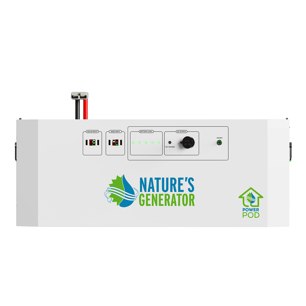 Nature's Generator Powerhouse Gen 2 Solar Generator and Transfer Switch