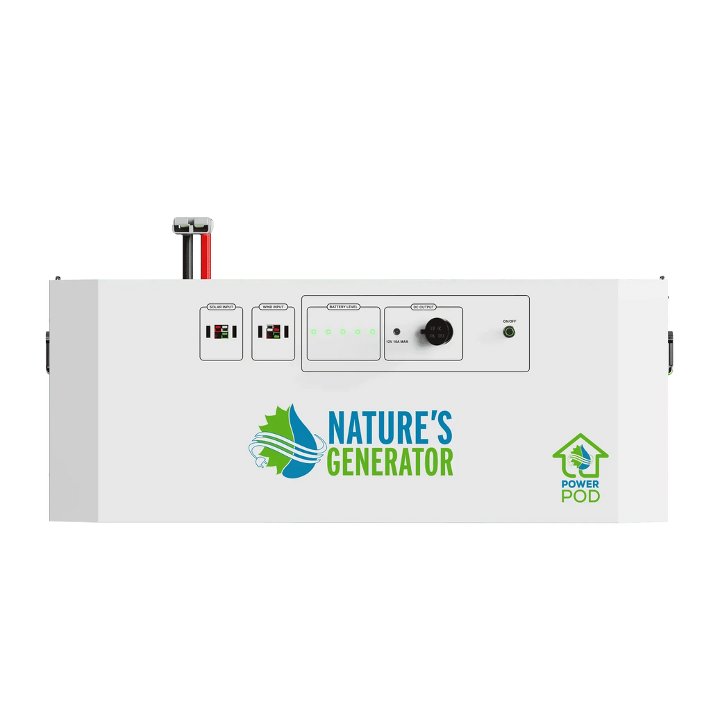 Nature's Generator Powerhouse Gen 2 Whole Home Generator | 7200W Portable Power Station